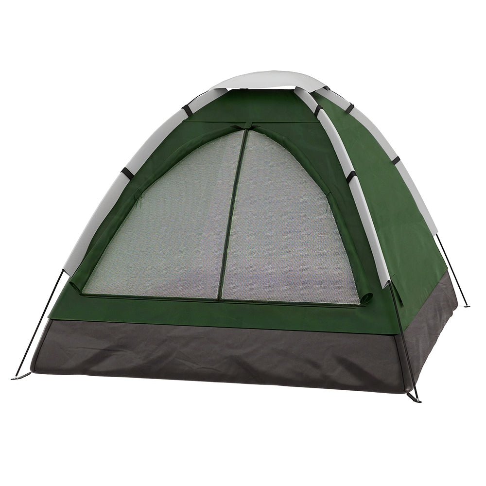 Water Resistant Two Person Dome Tent with Rain Fly and Carry Bag