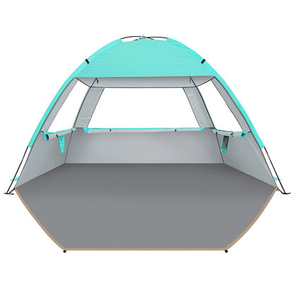 Beach Sail Tent - UPF 50+ Sun Shelter for 10P Lightweight Cabana